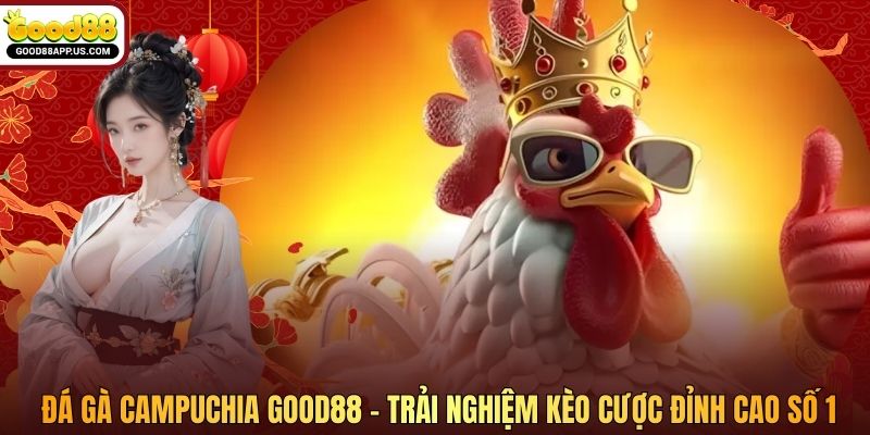 Đá Gà Campuchia Good88 - Trải Nghiệm Kèo Cược Đỉnh Cao Số 1